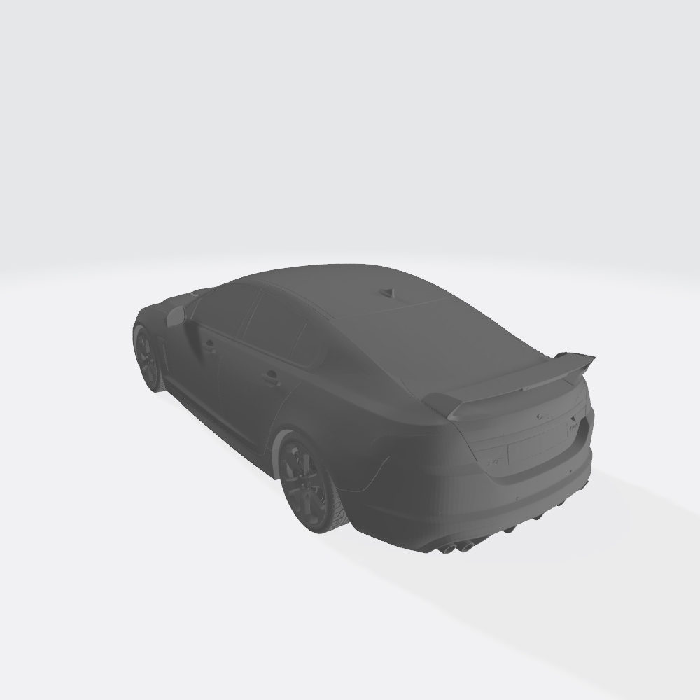 Free STL file Jaguar XFRS 2014・3D printing model to download・Cults